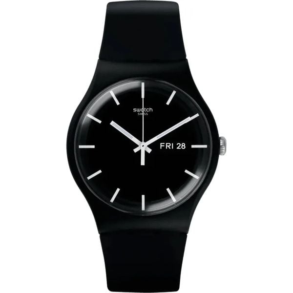 Swatch Originals Large 41mm SO29B704 Mono Black Horloges onder de 100 euro herfst winter 2026