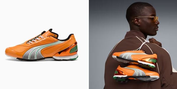 puma africa cup sneakers ivoorkust stijlvol oranje