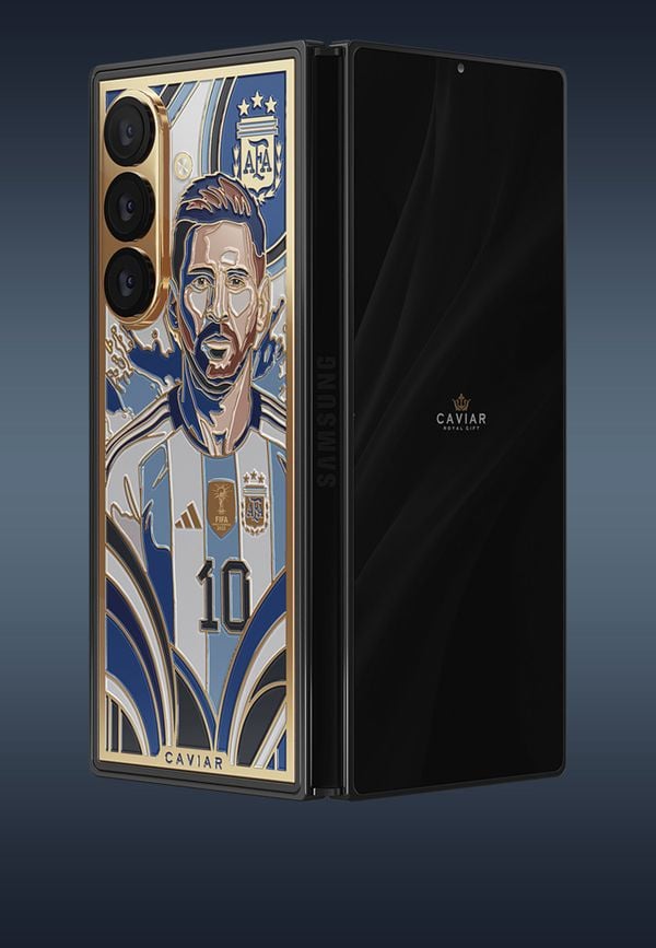 Deze 24-karaats Messi-telefoon van 13.000 dollar verslaat Poetin 2