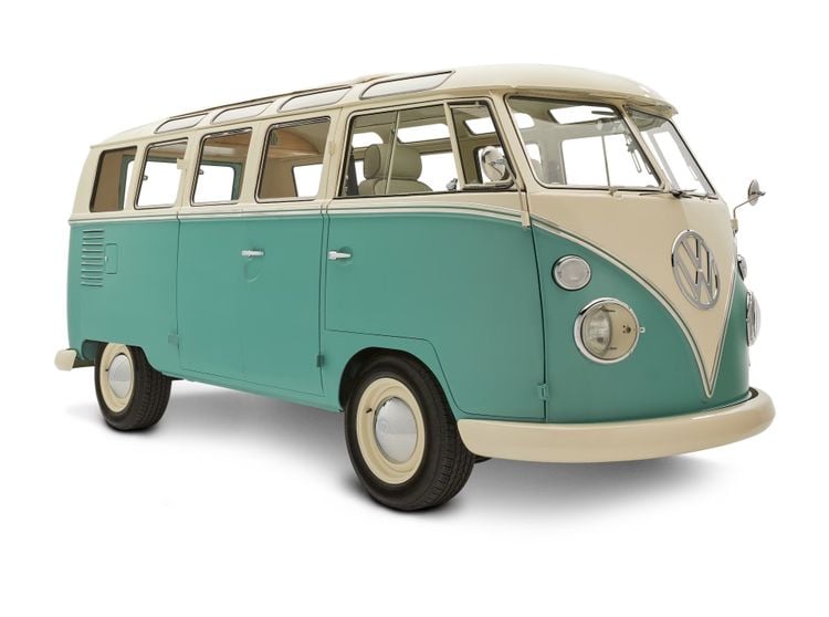 Volkswagen, Kindred VW Bus, hippiebus, ID Buzz, blauw