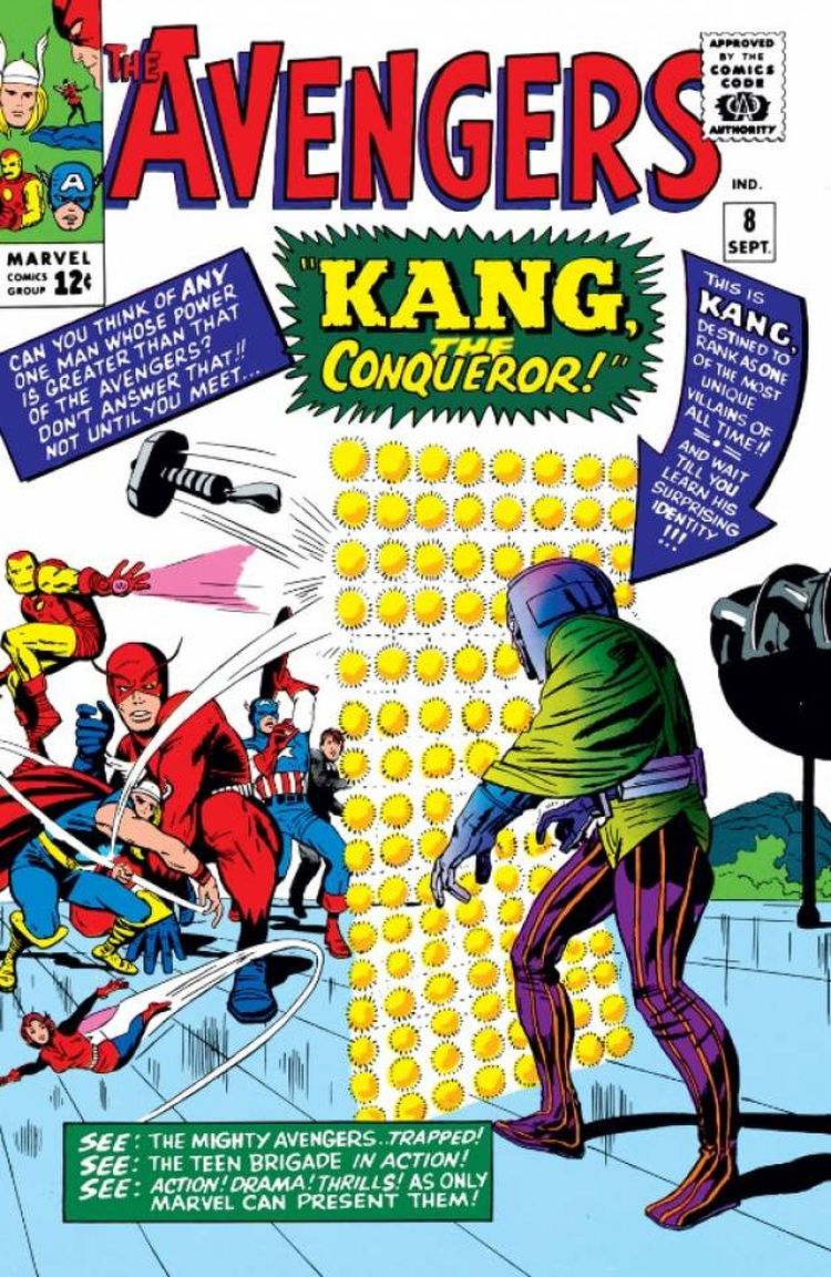 Kang in de comics (Bron: Marvel)