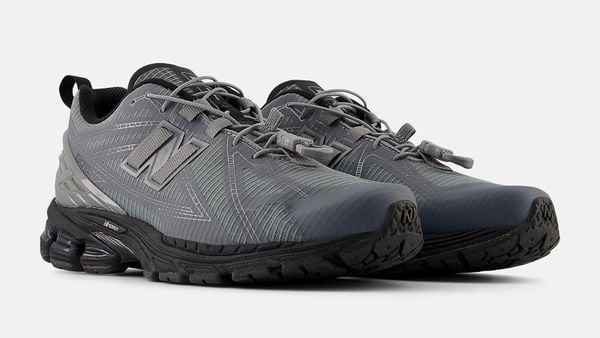 new balance 1906r nieuwe trail grijze sneakers quicklace veters salomon