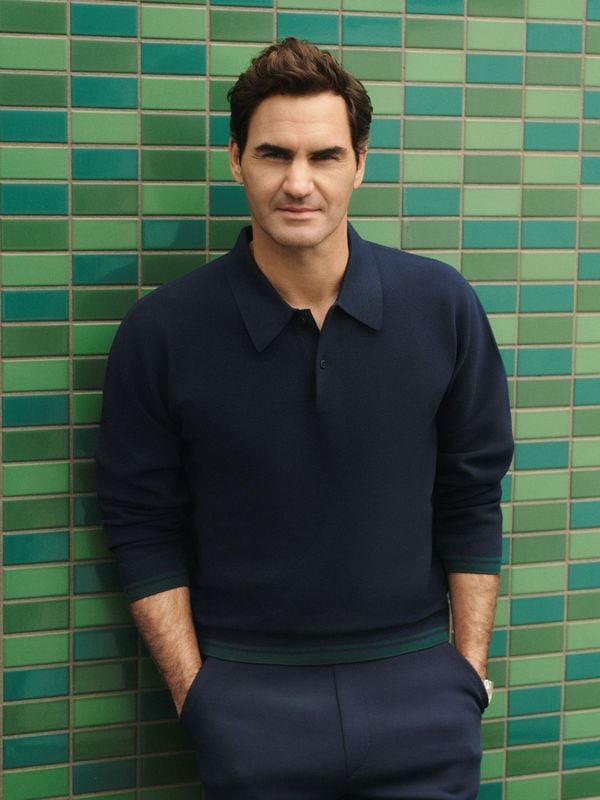 3D Knit Poloshirt uniqlo roger federer nieuwe favoriete lente-trui 49 euro