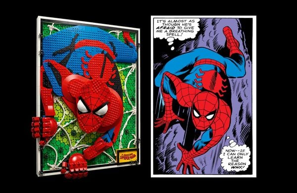LEGO Art 31209 The Amazing Spider-Man Marvel