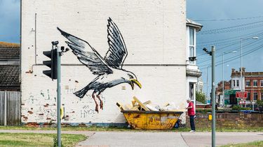 banksy, a great british spraycation, vakantie, street art