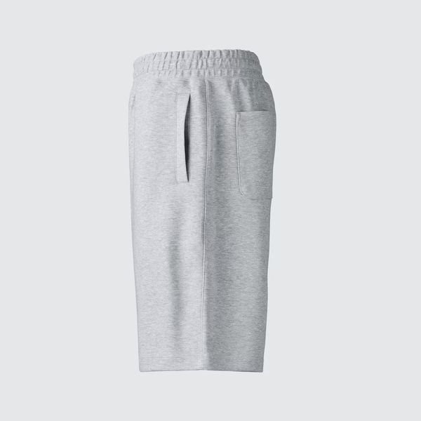 Uniqlo dropt wijde korte broek à €29,90 met perfecte skate-fit short sweatstof grijs joggingbroek