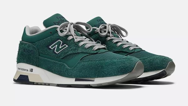 New Balance dropt Made in UK 1500-sneakers in heerlijke 80's stijl rainforest