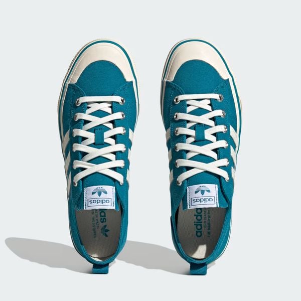 Adidas Nizza RF 74 nieuwe sneakers met korting in sale in de stijl van converse