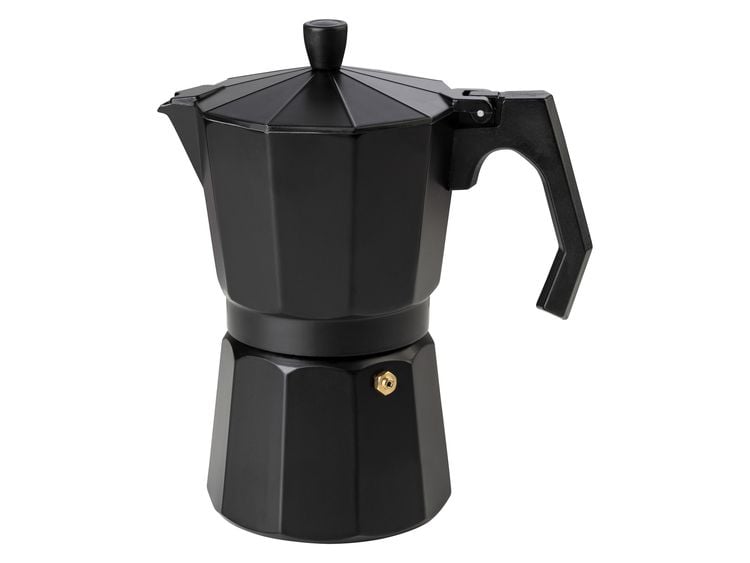 lidl percolator espressomaker 10 euro koffie zwart bialetti