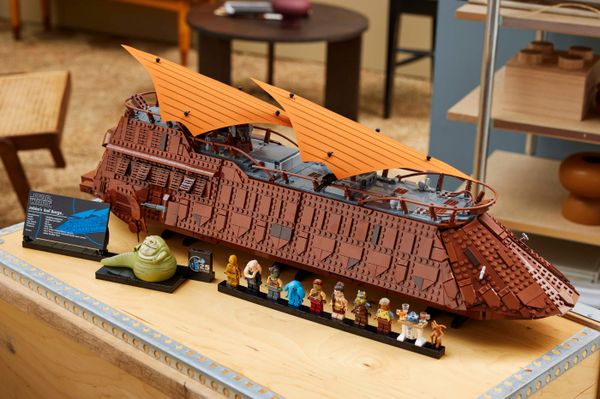 Dit 18+ Star Wars LEGO-schip van Jabba zit vol unieke minifiguren sail barge