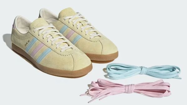 adidas koln 2024 betaalbare sneakers nieuwe hit na samba roze en blauwe veters