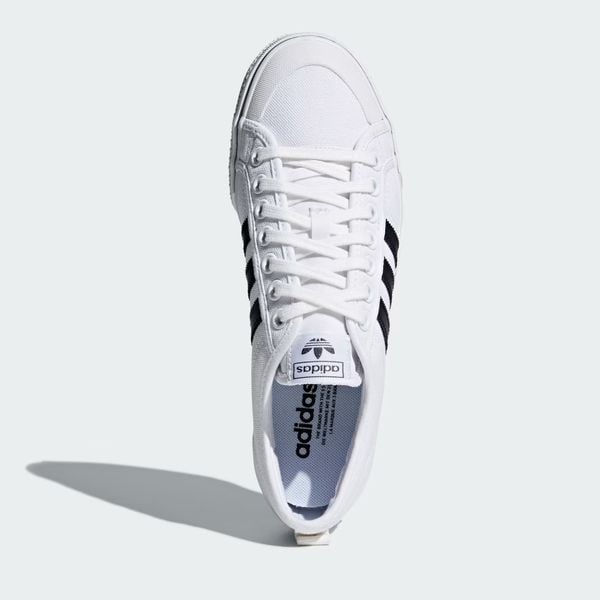 adidas nizza canvas sneakers wit korting sale 45 euro