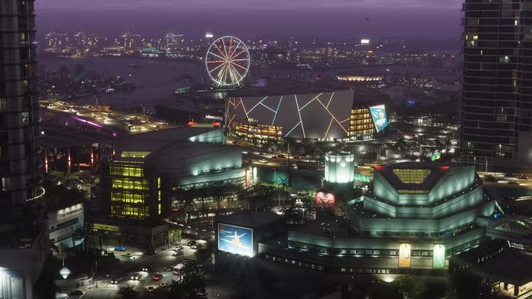 GTA 6 Vice City at Night