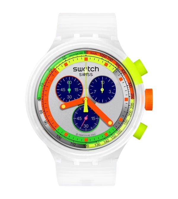 De Swatch Neon Jelly is betaalbaar en heeft ultieme 80's vibes
