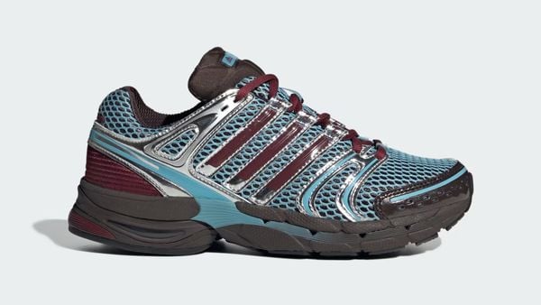 adidas adistar control 5 nieuwe dad sneakers 120 euro lichtblauw bordeaux rood