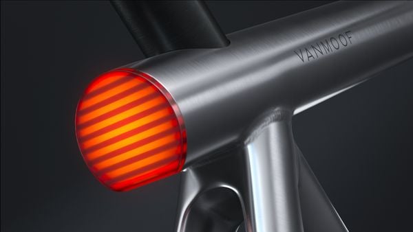 vanmoof, s3 aluminum, gestripte e-bike, elektrische fiets, m1, frame, licht