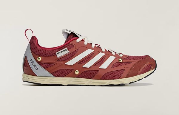 Adidas Adizero PR SFTM nieuwe rode sneakers perfecte collab 170 euro
