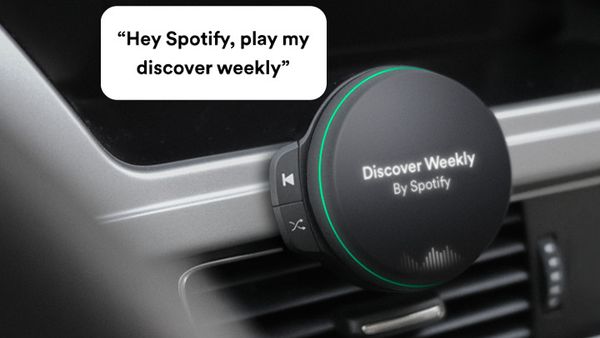 Spotify komt met een speaker voor in de auto