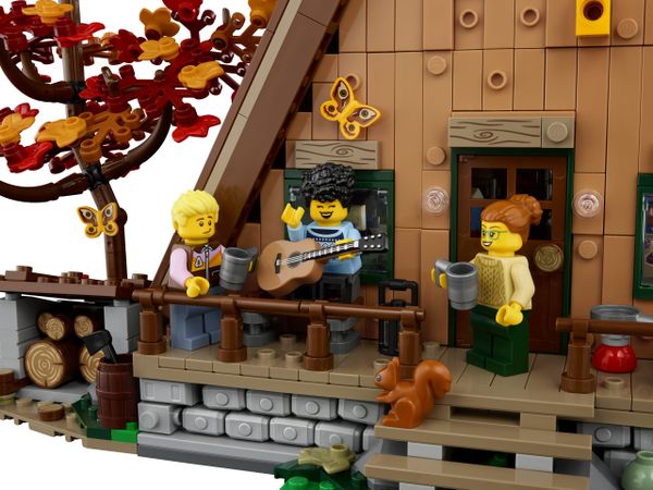 LEGO Ideas 21338 A-Frame Cabin.