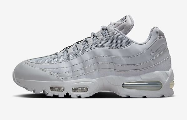 nike air max 95 nieuwe sneakers wit met grijs