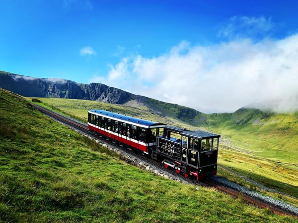 Snowdon Mountain Railway, wales, treinreizen, trein, vakantie, groot brittannië