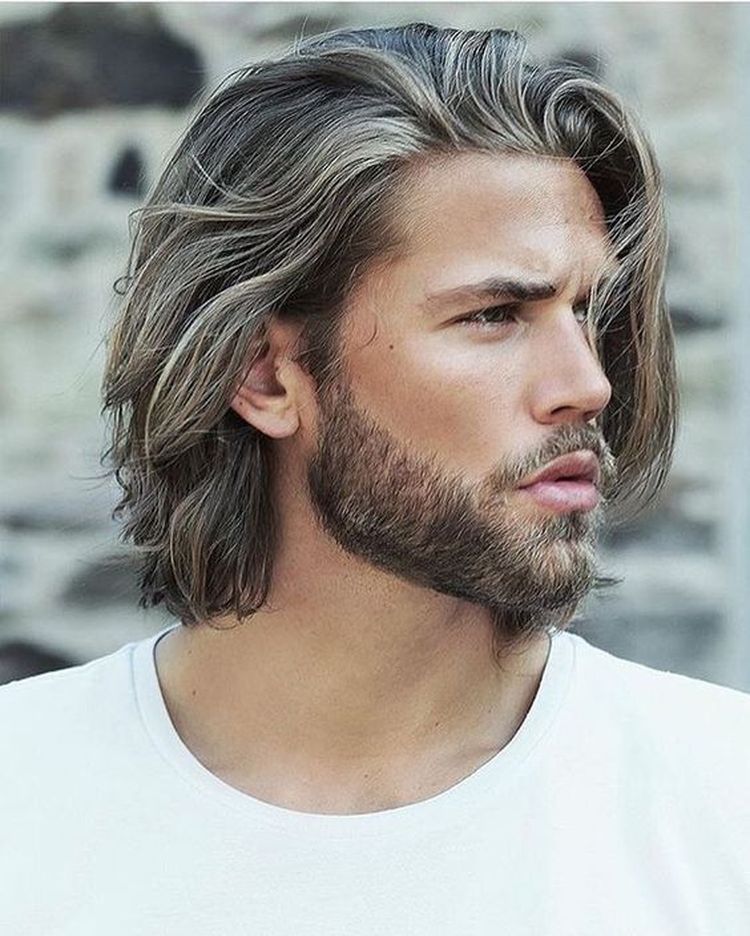 haarstijlen voor mannen met lang haar