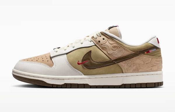 Nike Dunk Low SE 'LNY' nieuwe retro sneakers 119 euro jaar van het paard IQ1118-220 schoenen