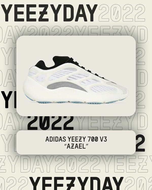 yeezy-day-2022-yeezy-700-v3-azael, nieuwe sneakers, releases