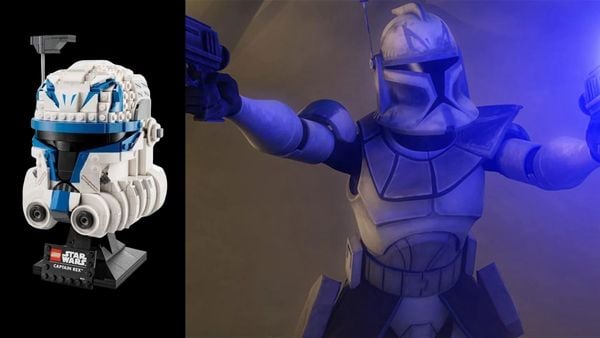 Star Wars LEGO helmets Clone Cody Rex