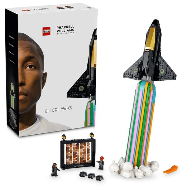 Piece by piece LEGO Icons 10391 Over the Moon with Pharrell Williams 2