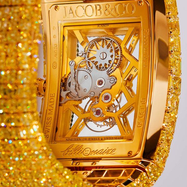 Jacob & Co horloge duur Billionaire Timeless Treasure