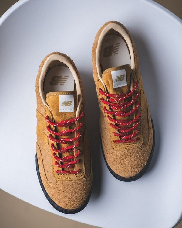 new balance gator run UGTR7Q8 hike sneakers bruin rode veters 120 euro outdoor stijl veters