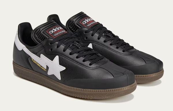 adidas samba bape nieuwe hype sneakers zwart a bathing ape