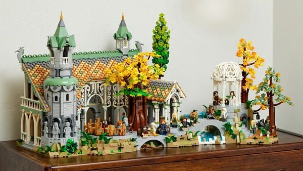 lego the lord of the rings rivendell, minifiguren, volwassenen