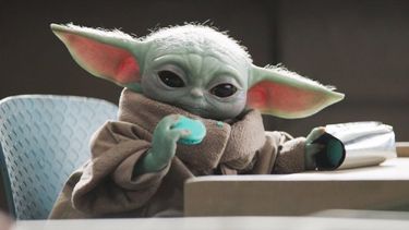 Seizoen 3 The Mandalorian Baby Yoda Grogu Jedi