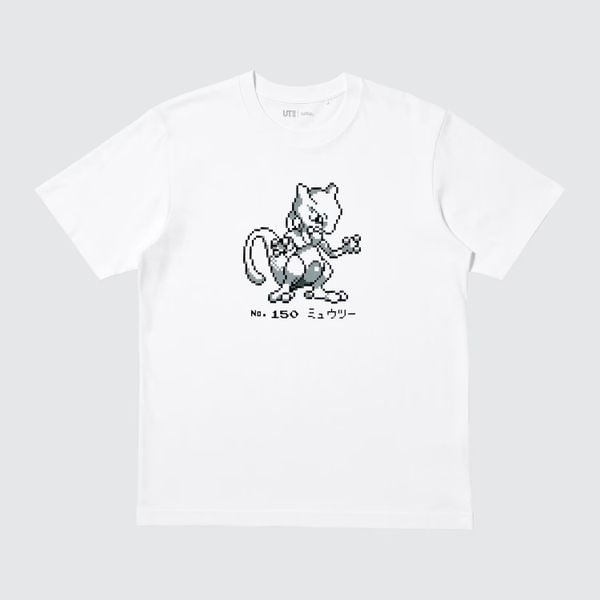 pokemon uniqlo t shirt 19,90 euro pixel mewtwo
